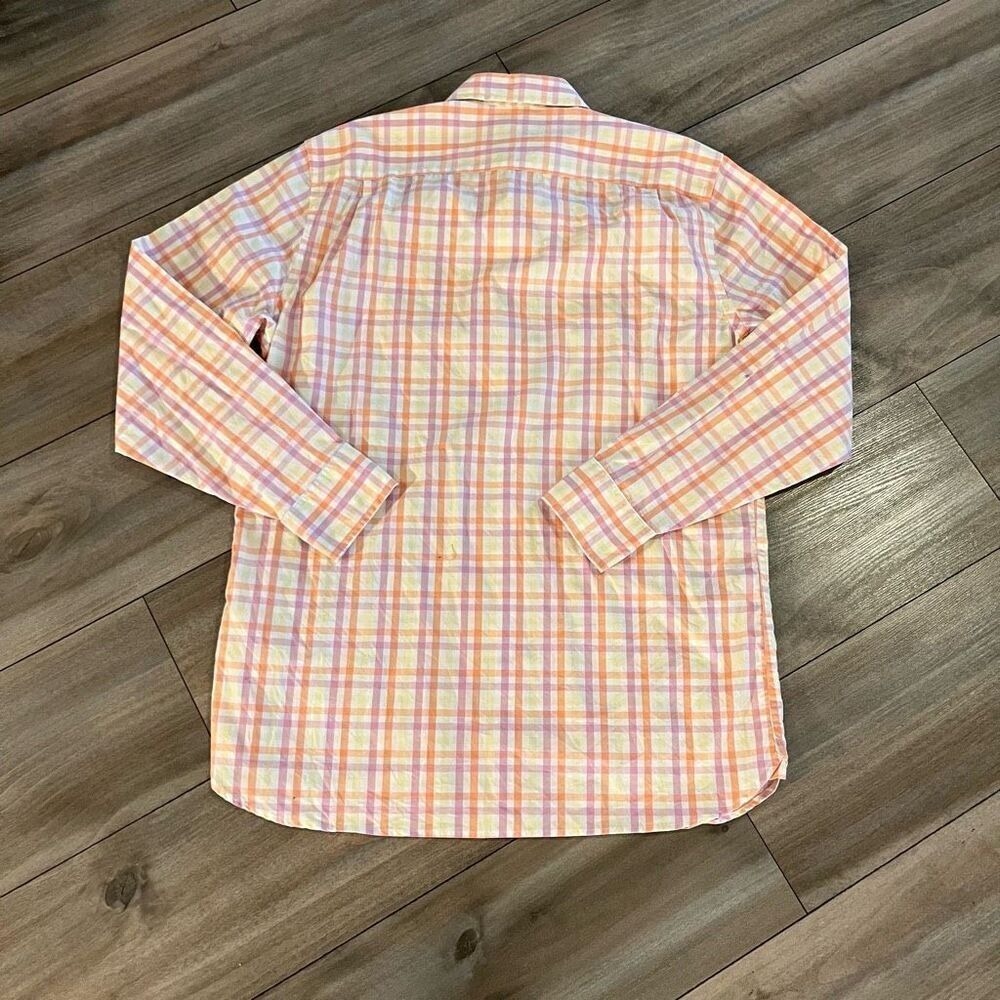 Southern Tide Mens Classic Fit Long Sleeve Button Down Plaid‎ Shirt Bin O-201 - Picture 6 of 6